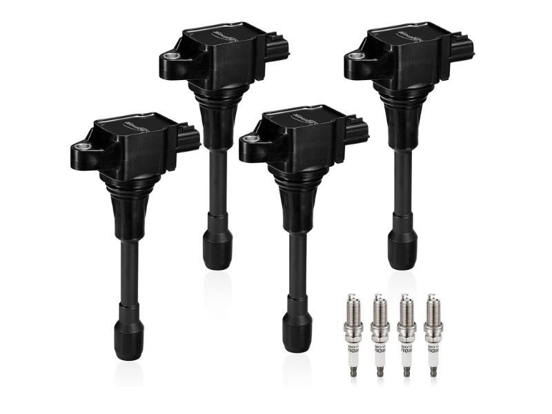 BDFHYK UF549 Ignition Coil and Iridium Spark Plug Set