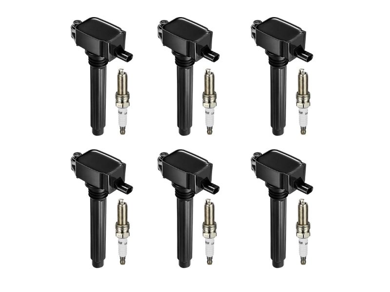 BDFHYK UF648 Ignition Coil and Iridium Spark Plug Set