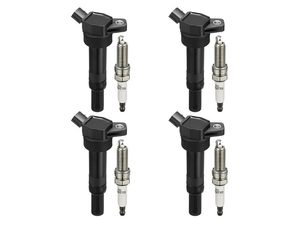 BDFHYK UF651 Ignition Coil and Iridium Spark Plug Set