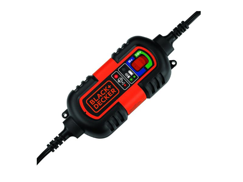 BLACK+DECKER BM3B 6V/12V Automatic Battery Charger - Best Connection Options