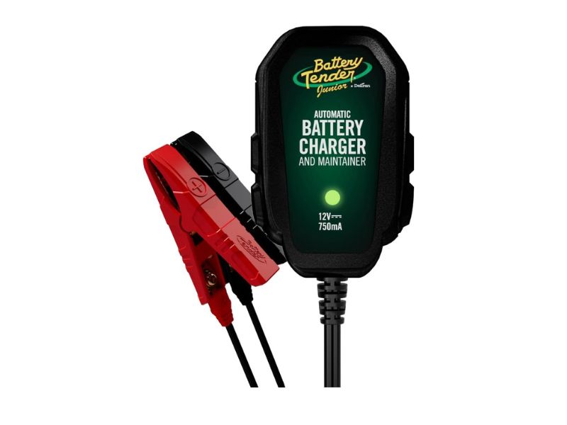 Battery Tender Junior 12V 750mA Charger and Maintainer - Best for Long-Term Storage