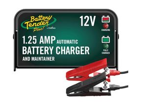 Battery Tender Plus 021-0128 1.25A Battery Charger - Best Slow Charge and Maintenance