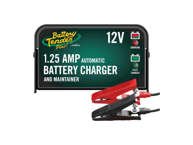 Battery Tender Plus 1.25A 12V Battery Charger - Best Long-Term Maintainer