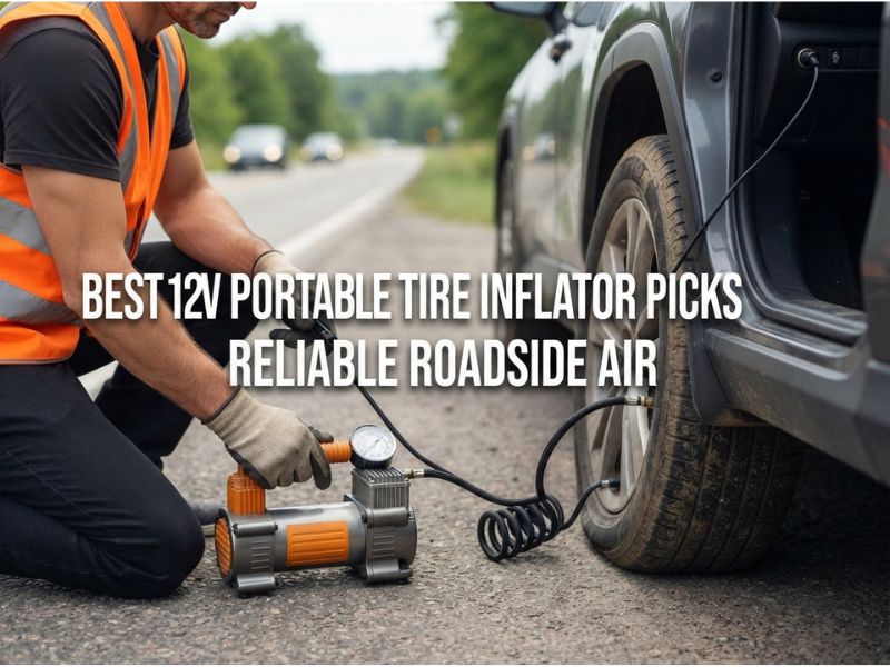 Best 12V Portable Tire Inflator Picks for Reliable Roadside Air