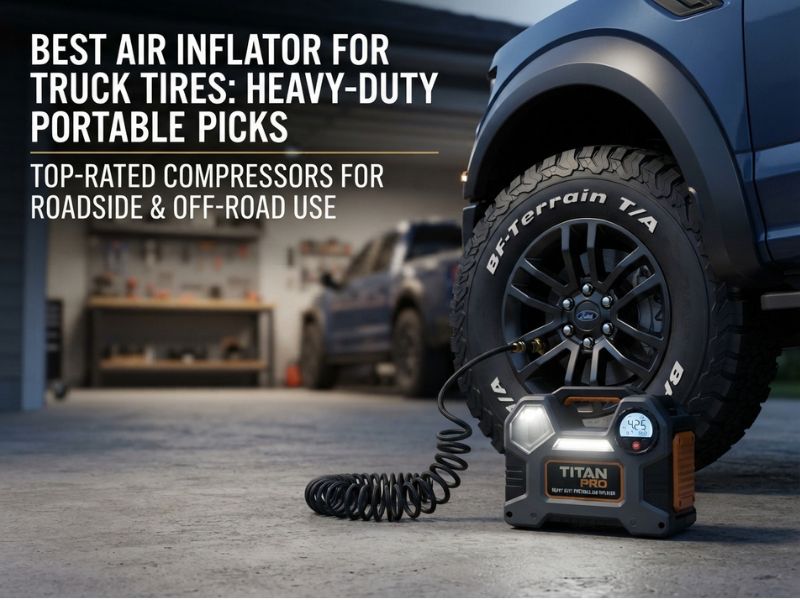Best Air Inflator for Truck Tires: Heavy-Duty Portable Picks