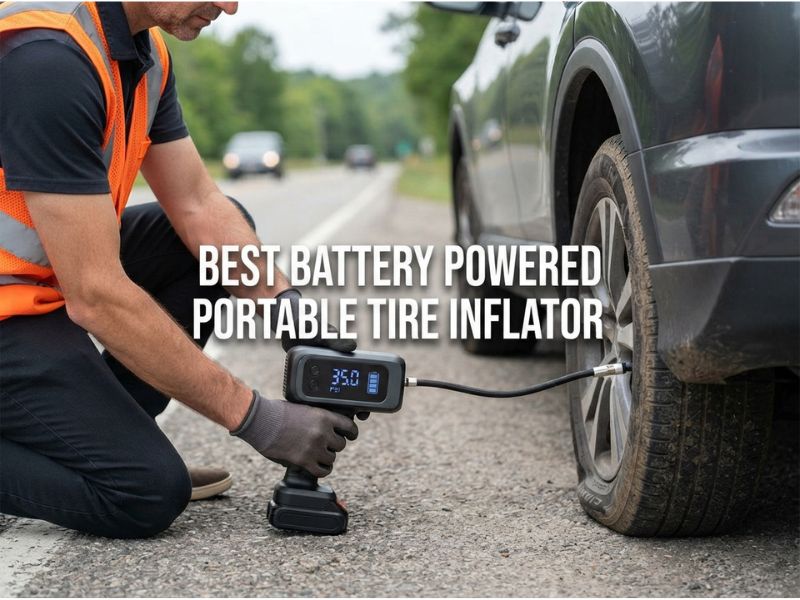 Best Battery Powered Portable Tire Inflator