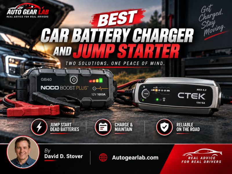 Best Car Battery Charger and Jump Starter: Top Garage Picks