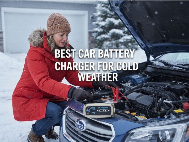 Best Car Battery Charger for Cold Weather: Winter-Ready Picks