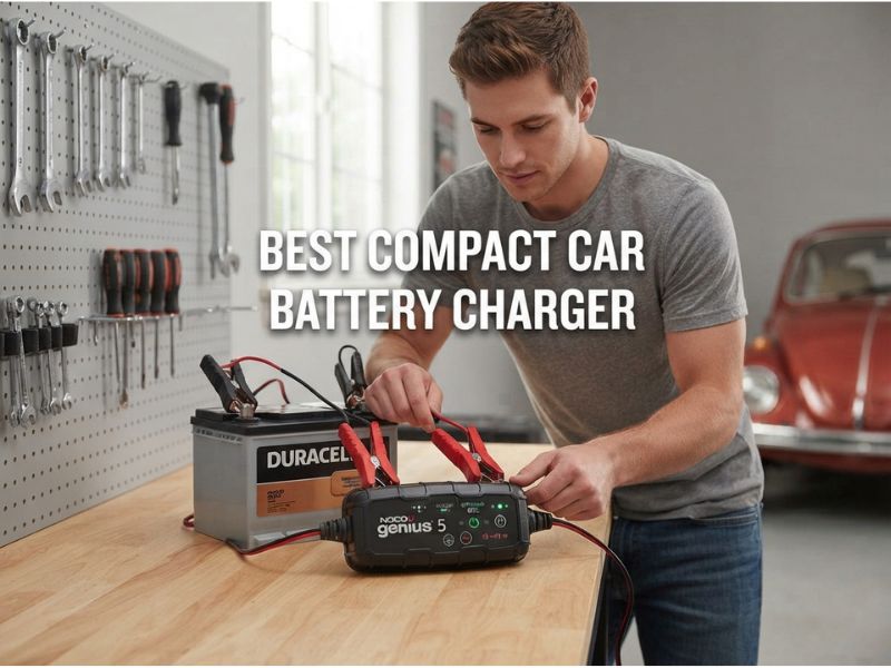 Best Compact Car Battery Charger: Small Smart Picks