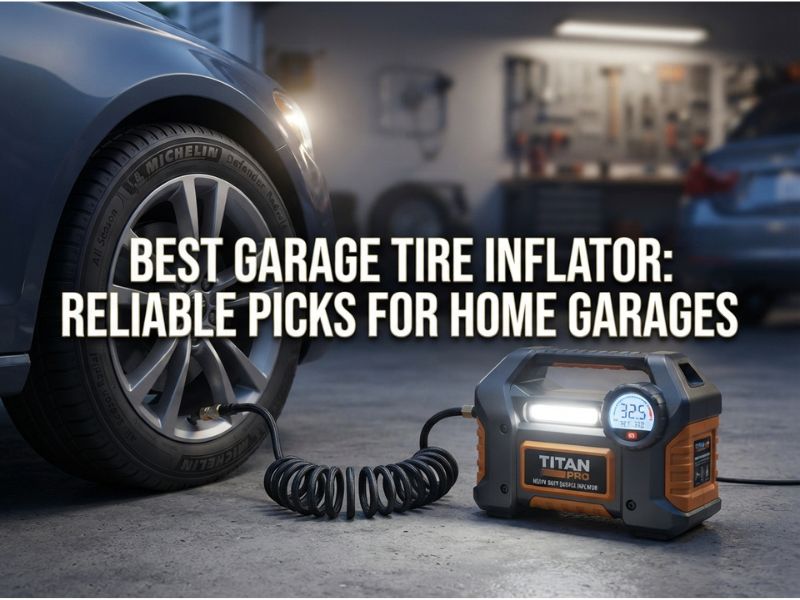 Best Garage Tire Inflator: Reliable Picks for Home Garages