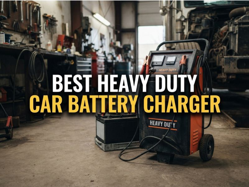 Best Heavy Duty Car Battery Charger: Powerful Garage Picks