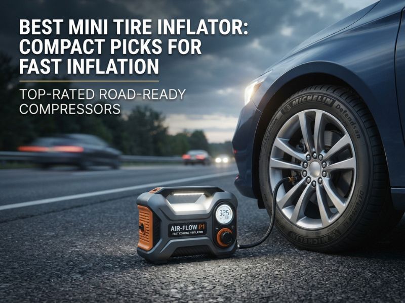 Best Mini Tire Inflator: Compact Picks for Fast Inflation