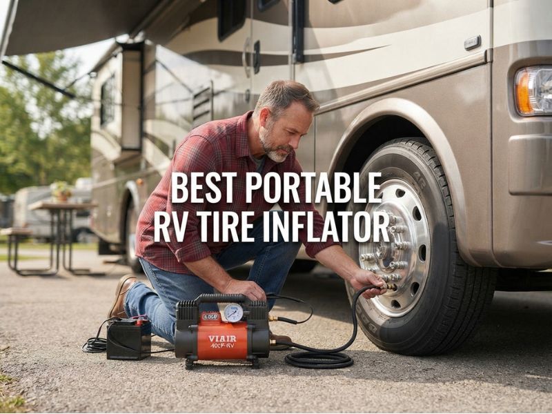 Best Portable RV Tire Inflator: Heavy-Duty Picks for Travel