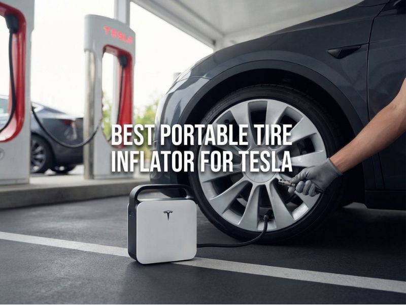 Best Portable Tire Inflator for Tesla: Reliable EV Tire Picks