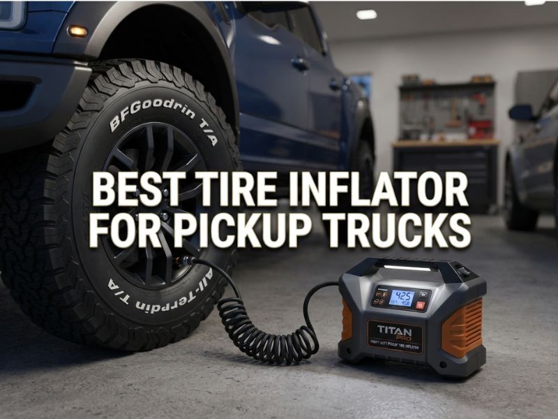 Best Tire Inflator for Pickup Trucks: Fast Heavy-Duty Picks