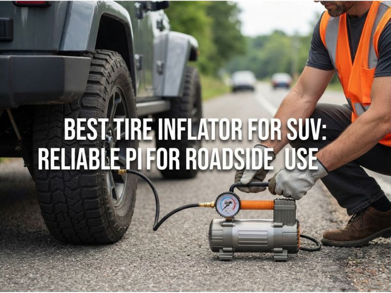 Best Tire Inflator for SUV: Reliable Picks for Roadside Use