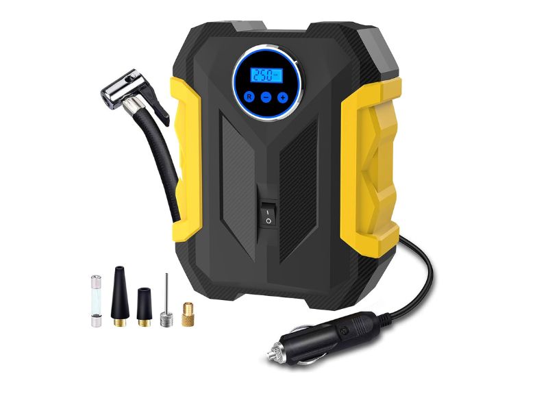 CARSUN CAP-001 Digital 12V Tire Inflator - Best Budget 150 PSI Pick