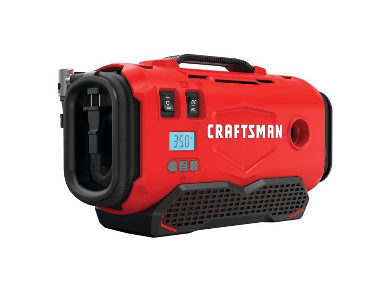 CRAFTSMAN V20 CMCE520B Tire Inflator - Best Three-Power Option