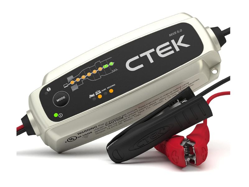 CTEK MXS 5.0 12V Battery Charger and Maintainer - Best Premium Lead-Acid Maintainer