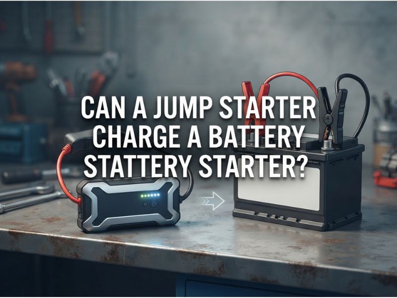 Can a Jump Starter Charge a Battery Starter? Explained