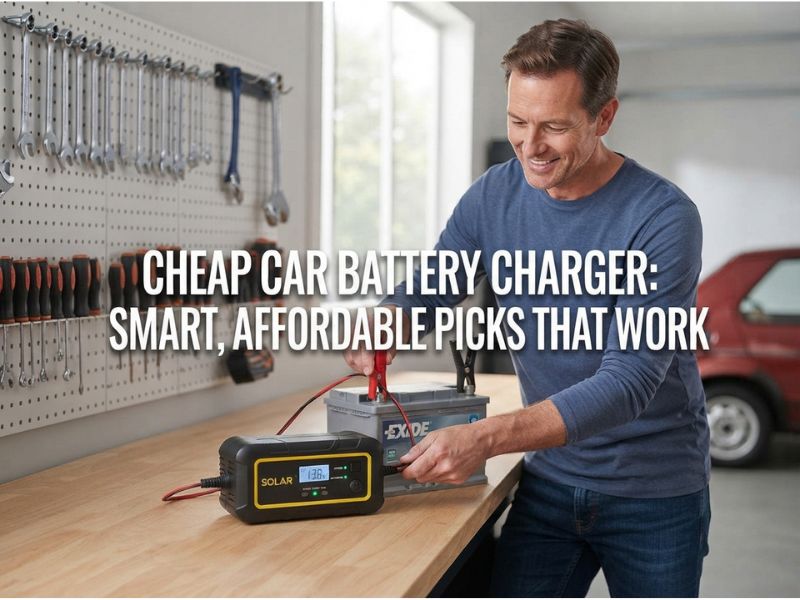 Cheap Car Battery Charger: Smart, Affordable Picks That Work