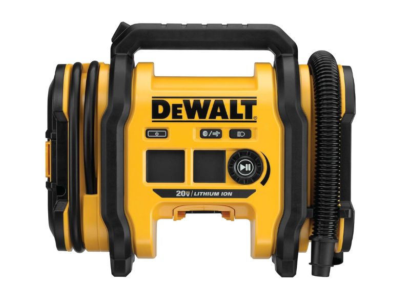 DEWALT Tire Inflator Portable Air Compressor 20V MAX DCC020IB - Best Heavy-Duty Multipurpose Pick