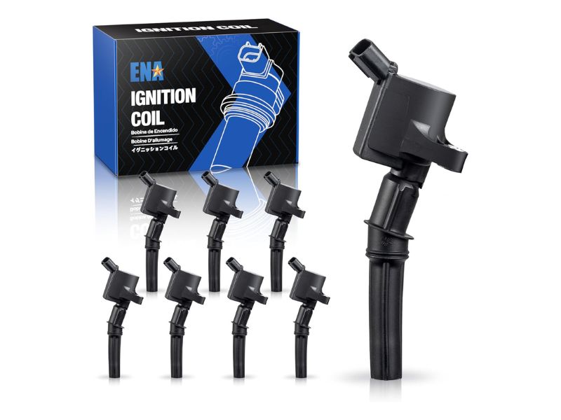 ENA Set of 8 Curved Boot DG508 Ignition Coils