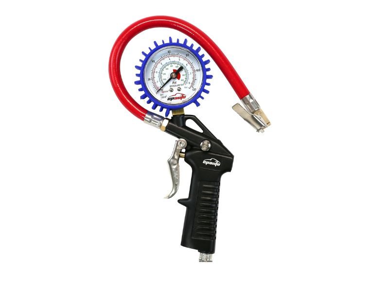 EPAuto Heavy Duty 120 PSI Tire Inflator Gauge - Best Mechanical Pick