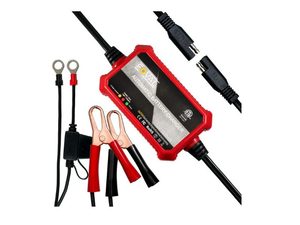 FOVAL 12V 1000mA Automatic Trickle Battery Charger - Best Ultra-Compact 1A Pick