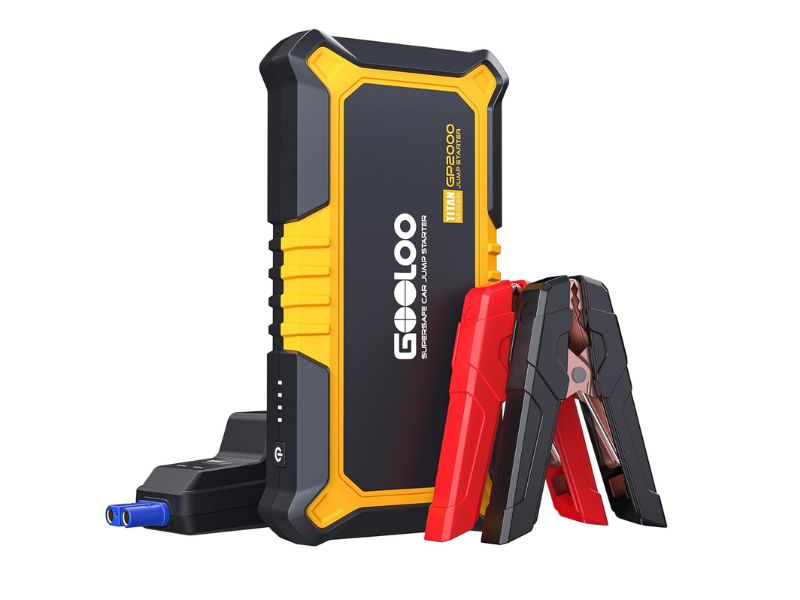 GOOLOO GP2000 2000A Jump Starter - Best Power-to-Size Ratio