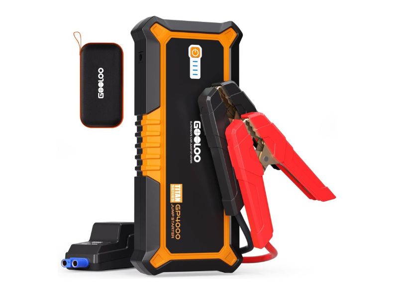 GOOLOO Supersafe Jump Starter - Best High-Power Lithium Pick