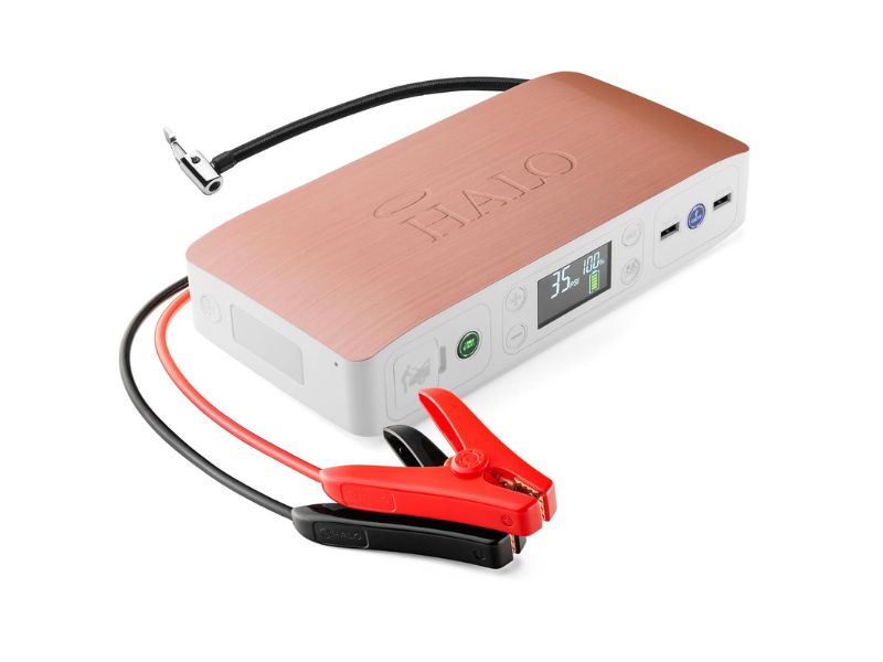 HALO Bolt Air Portable Jump Starter and Air Compressor - Best Compact Pick