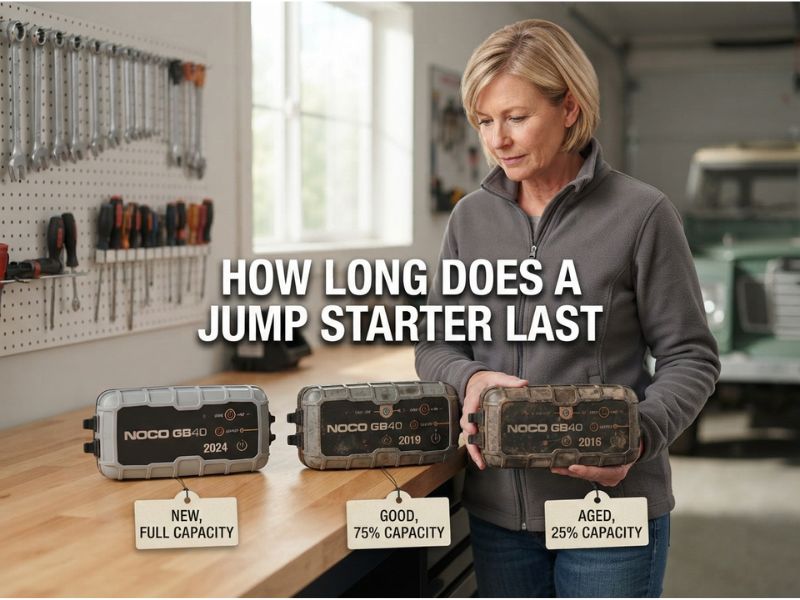 How Long Does a Jump Starter Last? Battery Life Explained