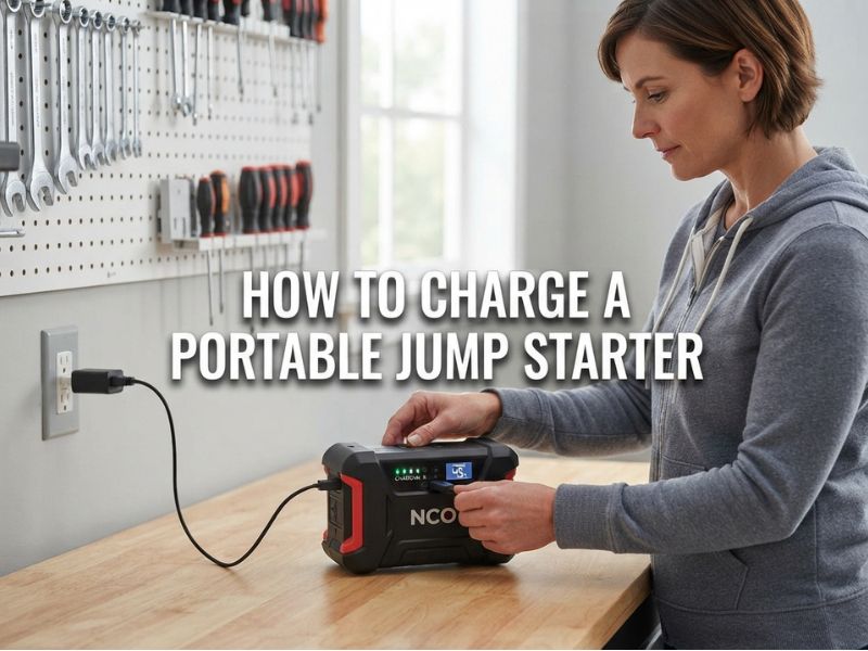How to Charge a Portable Jump Starter: Complete Guide