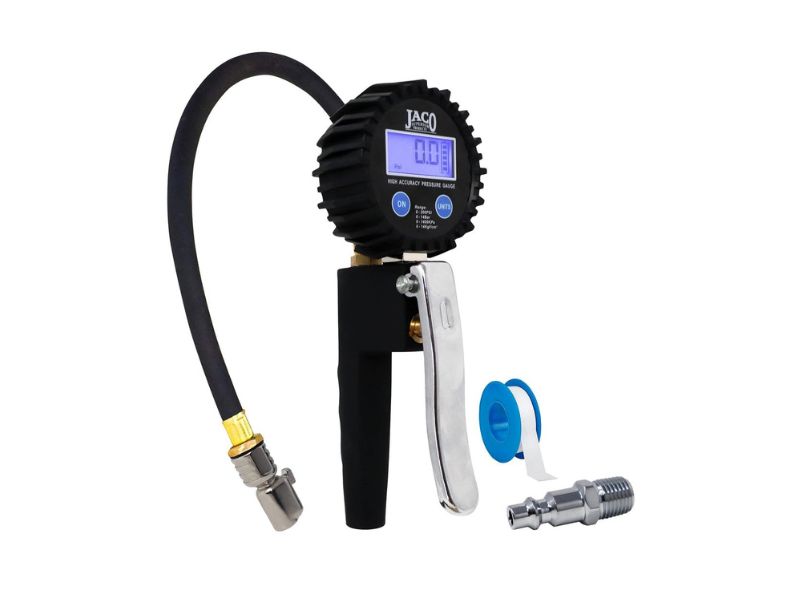 JACO FlowPro 2.0 Digital Tire Inflator Gauge - Best Premium Pick