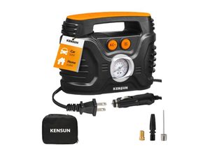 Kensun ACDC Portable Air Compressor Pump - Best Simple Dual-Power Pick