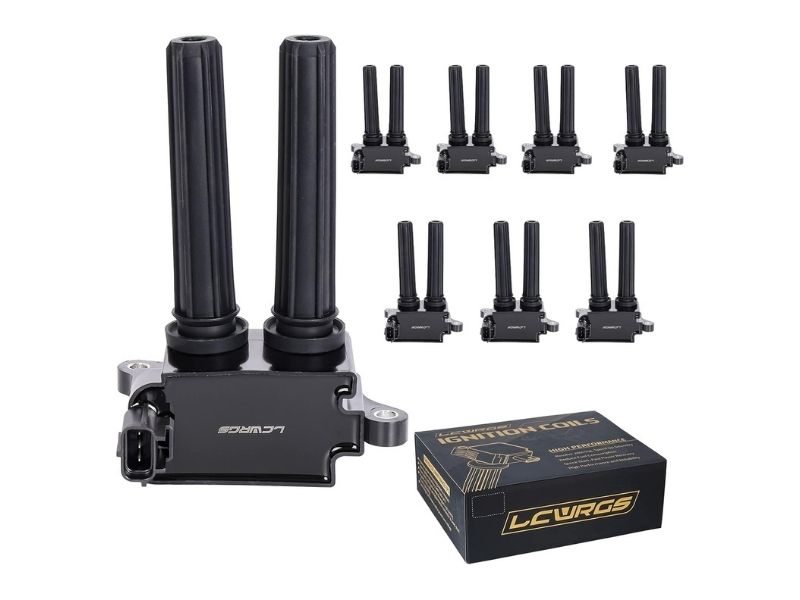 LCWRGS UF504 Ignition Coil Pack Set of 8