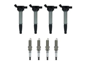 _Marsram UF596 Ignition Coil Pack and Double Iridium Spark Plug Set