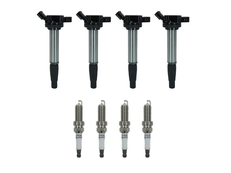  Marsram UF596 Ignition Coil Pack and Double Iridium Spark Plug Set