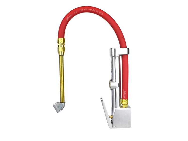 Milton S-506 Original Dual Head Chuck Tire Inflator Gauge - Best Heavy-Duty Dual Head Pick