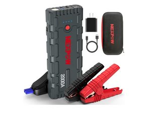 NEXPOW 2000A Portable Car Jump Starter - Best Multi-Function Value