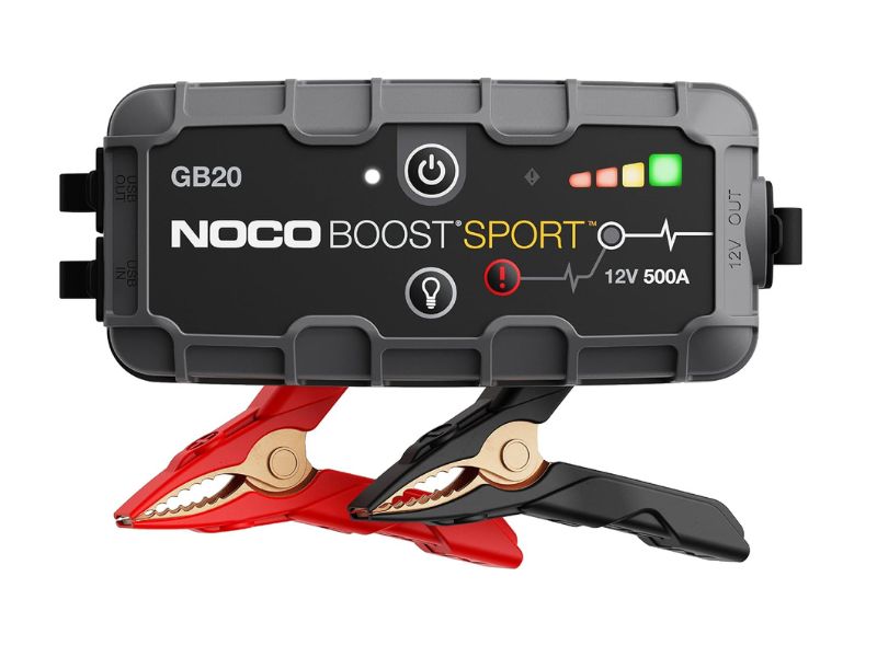 NOCO Boost GB20 500A UltraSafe Portable Lithium Jump Starter - Best Ultra-Compact Pick