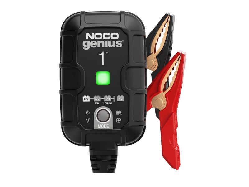 NOCO GENIUS1 1A Smart Battery Charger - Best Overall AGM Maintainer