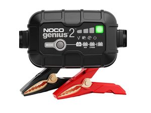 NOCO GENIUS2 2A Smart Car Battery Charger - Best Lightweight Multi-Vehicle Charger