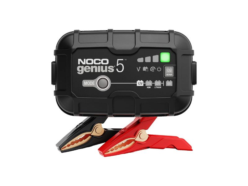 NOCO GENIUS5 5A Smart Car Battery Charger - Best Mid-Power Smart Charger