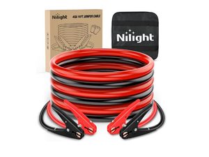 Nilight 4-Gauge 16-Foot 600A Booster Cables - Best Newer 4-Gauge Option
