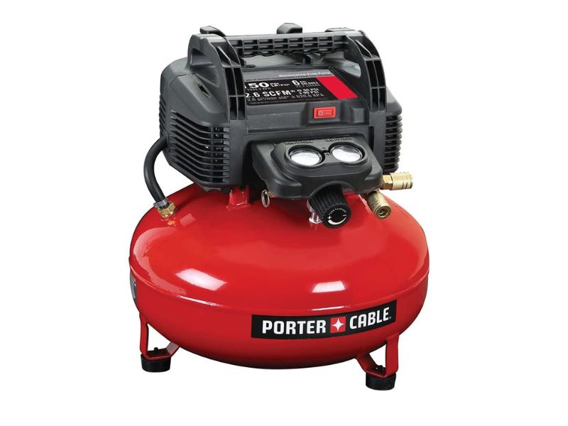 PORTER-CABLE C2002 6-Gallon Pancake Air Compressor - Best Simple Garage Compressor