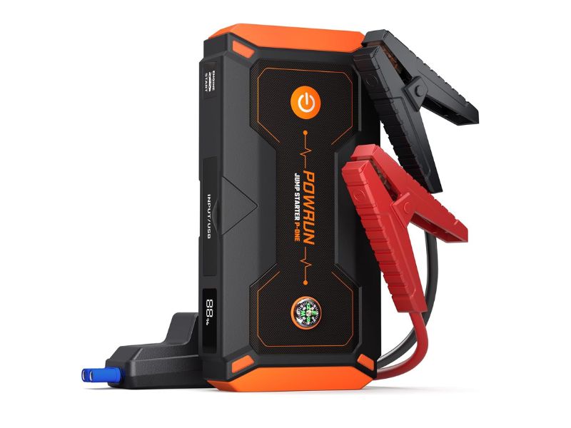 Powrun P-ONE 2000A Jump Starter - Best for Larger Engines