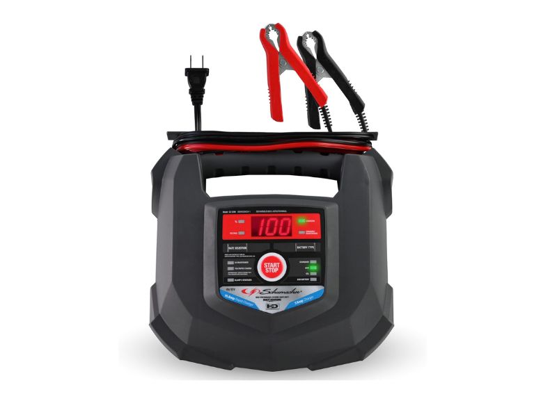 Schumacher 15A 6V/12V Fully Automatic Battery Charger - Best Fast Charger