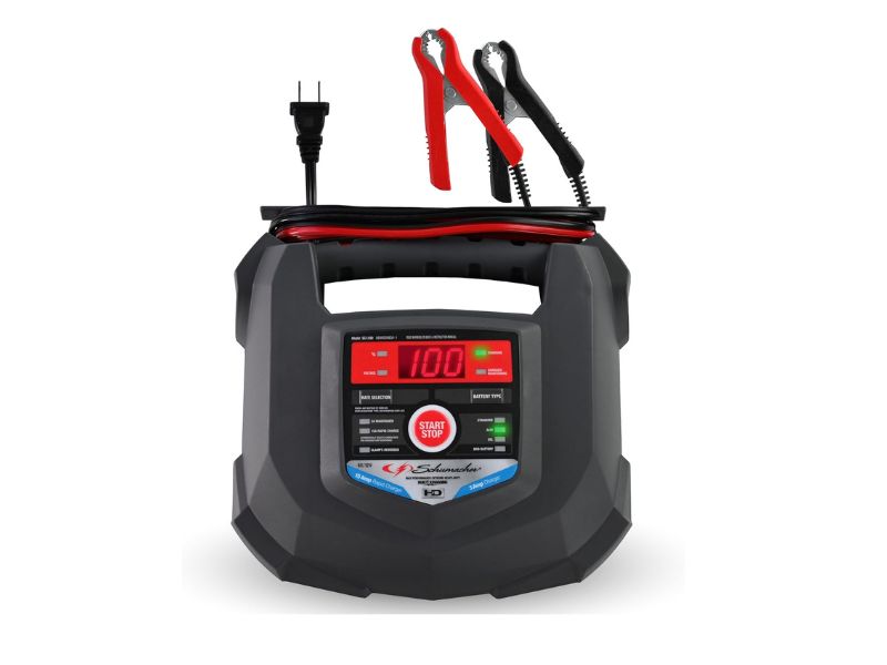Schumacher 15A Fully Automatic Battery Charger - Best 15-Amp Rapid Charger